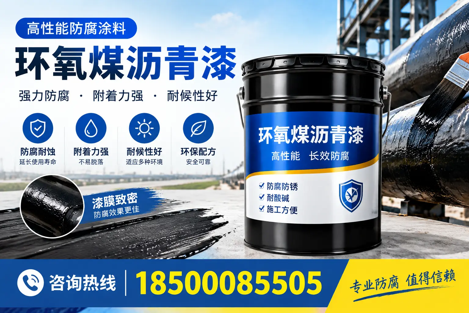 环氧煤沥青漆使用中的常见问题解答，安康用户必看