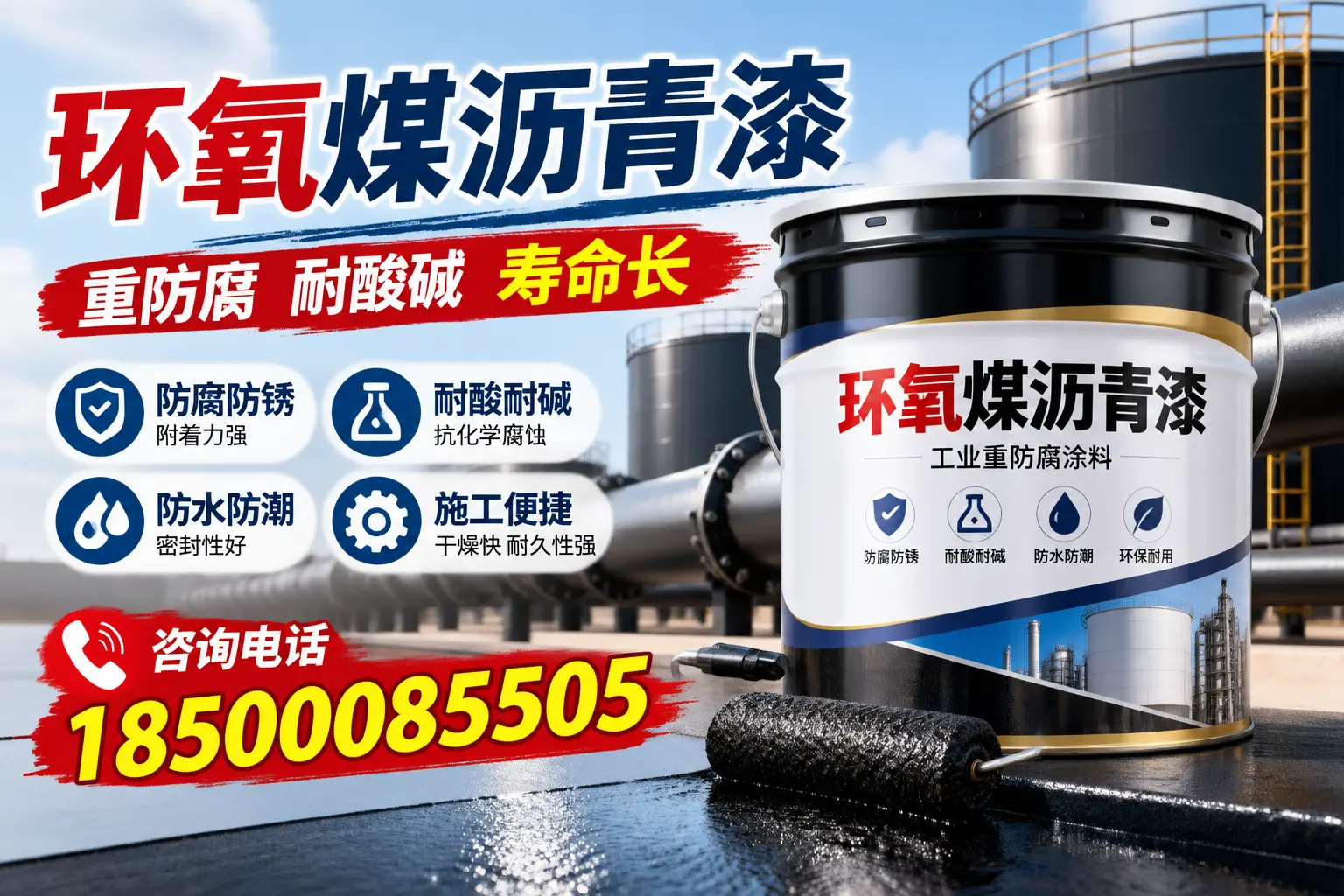 环氧煤沥青漆的维护与保养技巧，延长使用寿命在安康